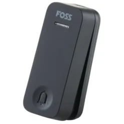 Foss Trend Bluu 1 dørklokke, til stikkontakt, trådløs, 150 m, sort