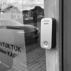 Foss Trend Bluu 1 trykknap, trådløs, grå