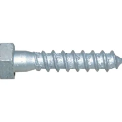 Fransk skrue 8,0 x 60 mm, 6-kant, 4 stk