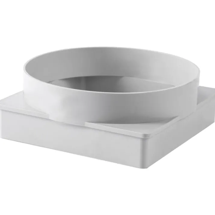 Fresh overgang, 150x150 til Ø160 mm