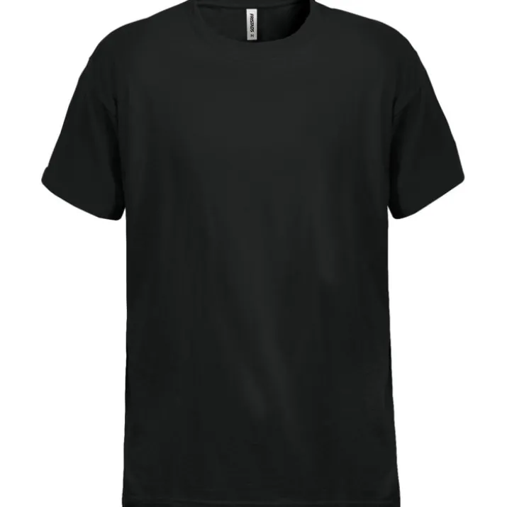 Fristads Acode light t-shirt, sort, str. 6XL