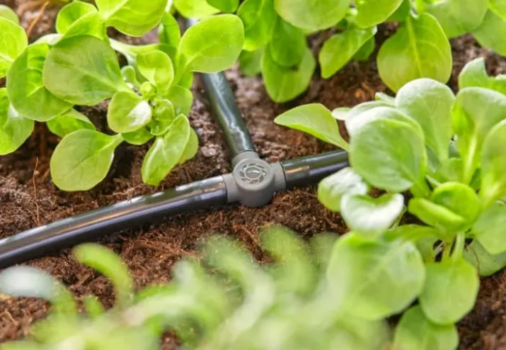Gardena micro-drip T-stykke 4,6mm