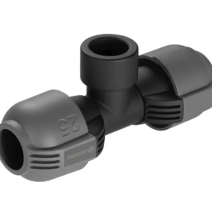 Gardena Pipeline T-stykke, 25 mm x 3/4" muffe