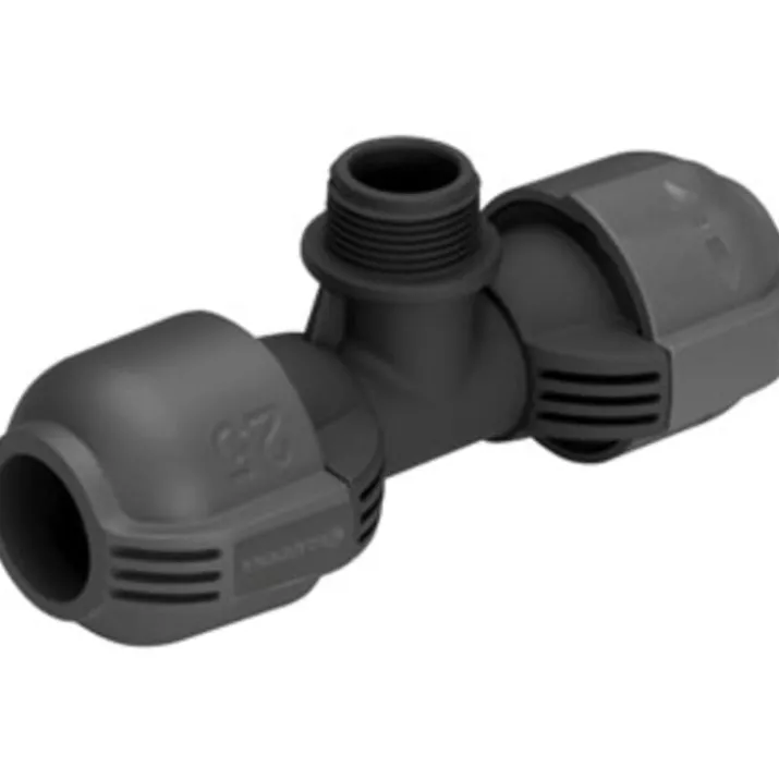 Gardena Pipeline T-stykke, 25 mm x 3/4" nippel