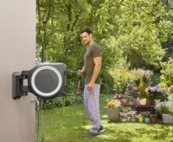 Gardena Rollup M/L slangeopruller, til væg, 25 meter slange