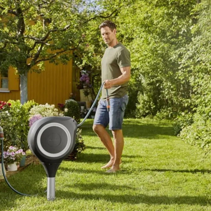 Gardena Rollup M slangeopruller, til have, 20 meter slange