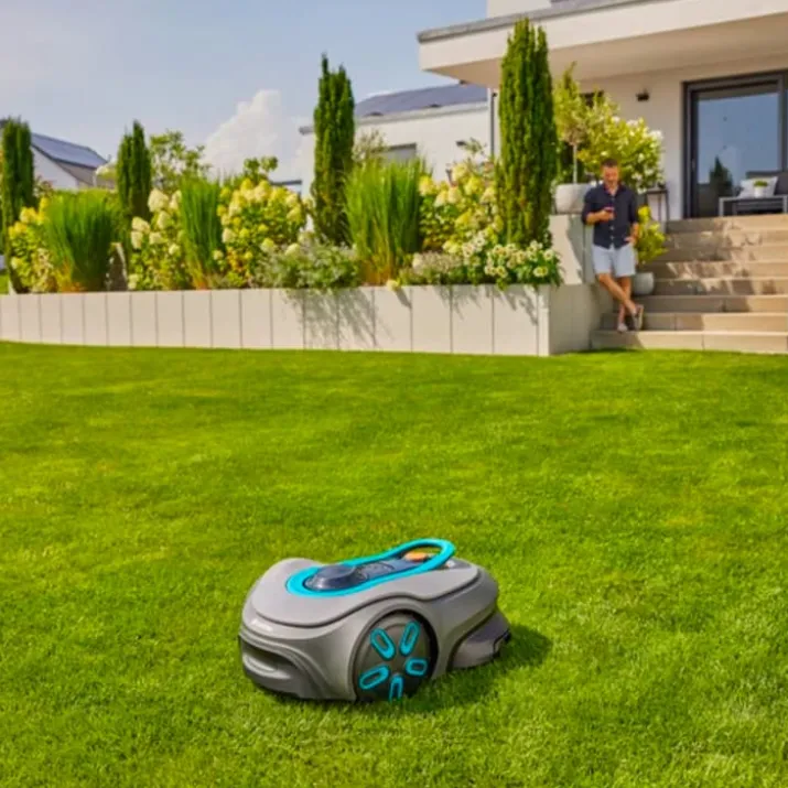 Gardena Sileno robotplæneklipper, GPS og appstyring, 1000m², grå