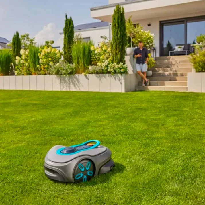 Gardena Sileno robotplæneklipper, GPS og appstyring, 1200m², grå