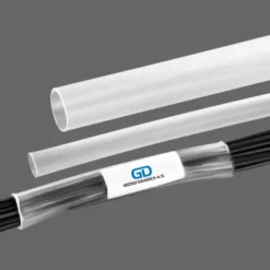 GD transparent krympeflex med lim 120 cm, 12/4 mm