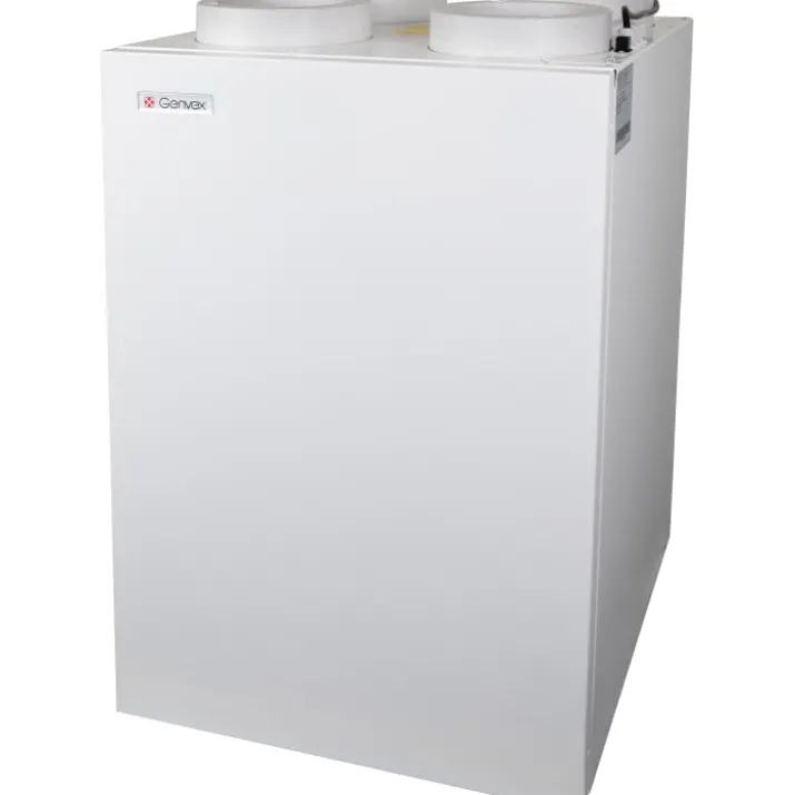 Genvex ECO 375 Tl ventilationsanlæg med varmegenvinding, PET veksler, Ø160 mm