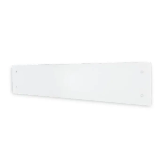 Glamox H60 L elradiator, 230V, 1000W, hvid, 12-16 m²