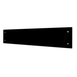 Glamox H60 L elradiator, 230V, 800W, sort, 9-13 m²