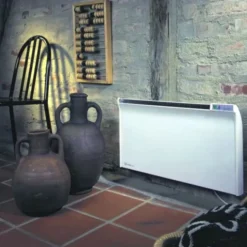 Glamox TPA 04 elradiator med termostat, 230V, 400W, 4-8 m²