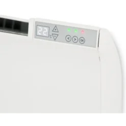 Glamox TPA 06 elradiator med termostat, 230V, 600W, 7-11 m²