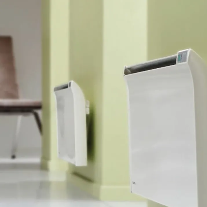 Glamox TPA 15 elradiator med termostat, 230V, 1500W, 15-22 m²