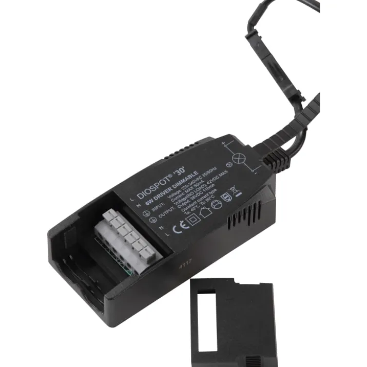 GN Diospot 30, LED V.2, sort, 3000K