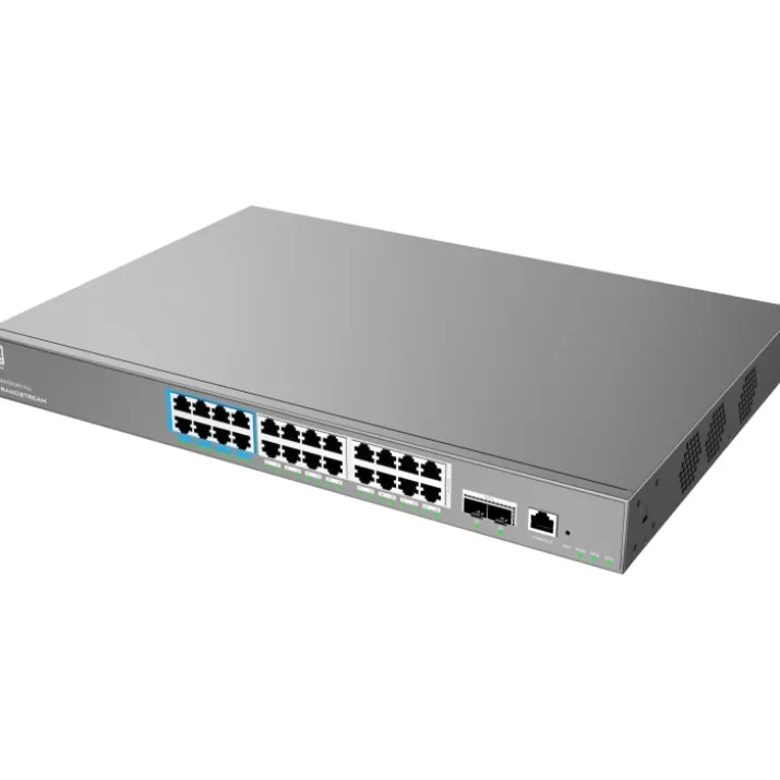 Grandstream GWN 7803PH Pro switch, L2, 24X1G, 2XSFP+, 24XPoE, 400W