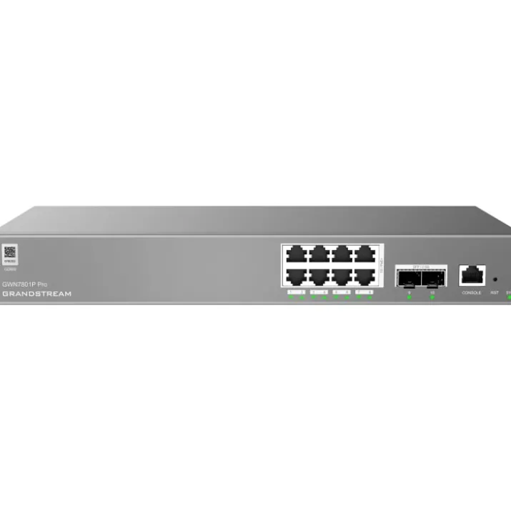 Grandstream GWN 7801P Pro switch, L2, 8X1G, 2XSFP, 8XPoE, 120W