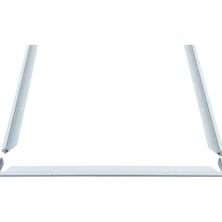 Green:ID hvid integrationsramme til panel, 60x60 cm