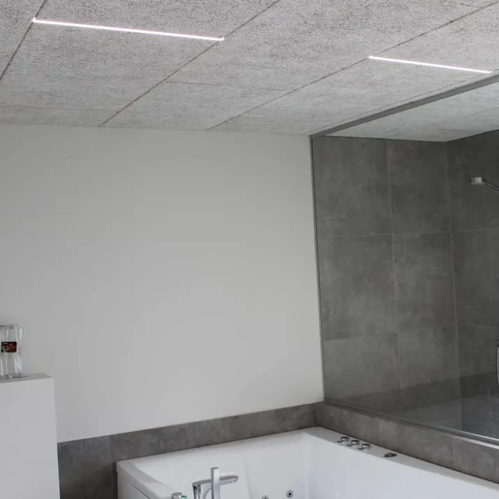 Green:ID planforsænket LED skinne til Troldtekt loft inkl. TRIAC driver 60 cm, 4000K