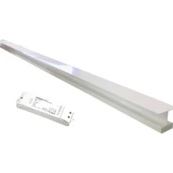 Green:ID underforsænket LED skinne til Troldtekt loft inkl. 1-10V driver 120 cm, 4000K