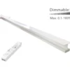 Green:ID underforsænket LED skinne til Troldtekt loft inkl. TRIAC driver 120 cm, 3000K