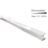 Green:ID underforsænket LED skinne til Troldtekt loft inkl. TRIAC driver 60 cm, 3000K