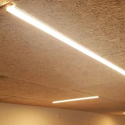 Green:ID underforsænket 1 stk. CCT LED skinne til Troldtekt loft, 120 cm