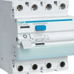 Hager CDA440K HPFI relæ kl. A, 30mA, 4P, 40A