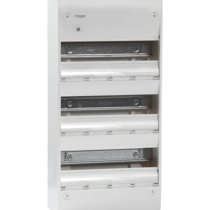 Hager Gamma gruppetavle, klemme, 3x13 moduler