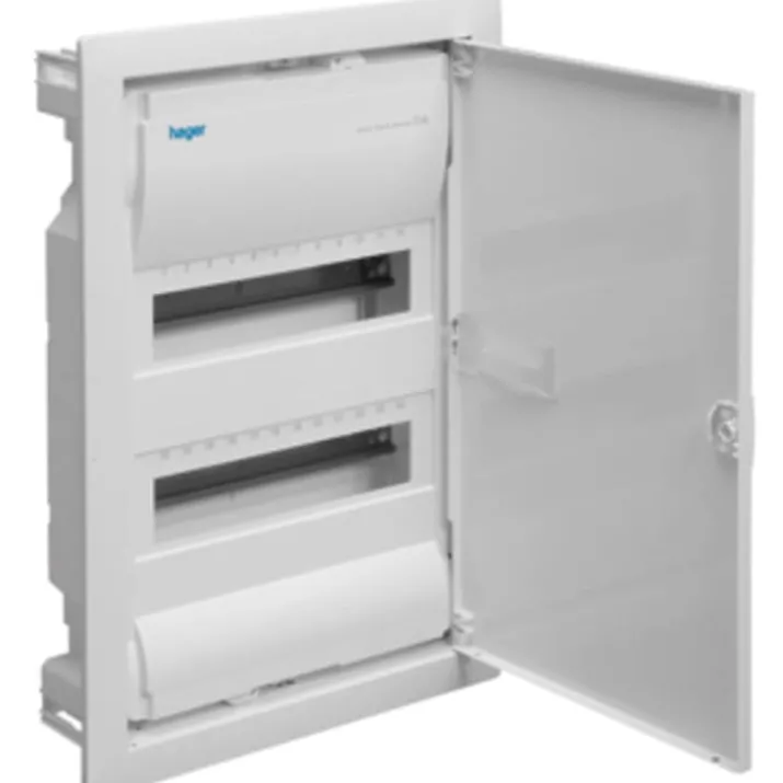 Hager Volta gruppetavle, 2x12 moduler