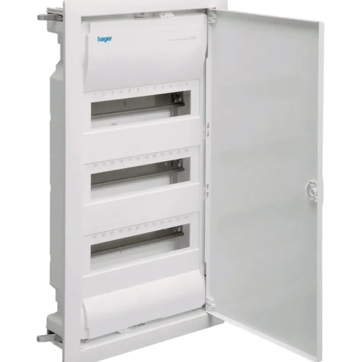 Hager Volta gruppetavle, 3x12 moduler