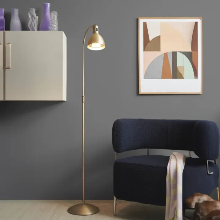 Halo Design Angora gulvlampe, antik messing