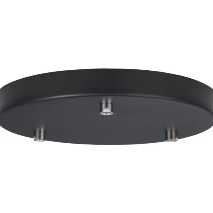 Halo Design baldakin, 3 udgange, sort