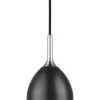 Halo Design Bellevue pendel, sort/krom, Ø14 cm