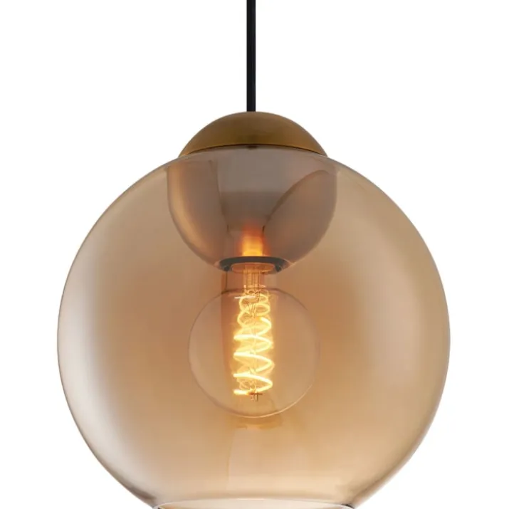 Halo Design Bubbles pendellampa, bärnstensfärgad, Ø24 cm
