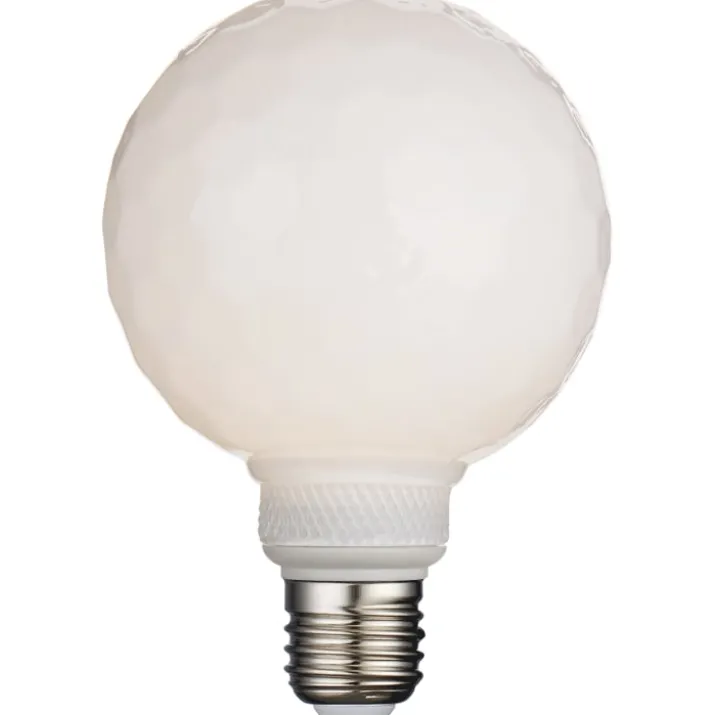 Halo Design Colors Geo E27 globepære, 3-trins dæmp, 2,5W, Ø9,5 cm