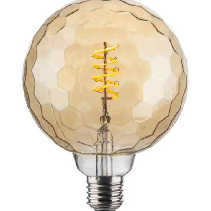 Halo Design Colors Geo E27 globepære, 3-trins dæmp, 3W, Ø12,5 cm