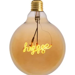 Halo Design Colors Hygge E27 globepære, 3-trins dæmp, 4W