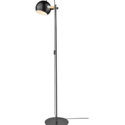Halo Design D.C gulvlampe med 2 skærme, sort