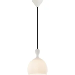 Halo Design Dueodde pendel, opal/glas, Ø18 cm