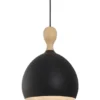 Halo Design Dueodde pendel, sort/metal, Ø24 cm