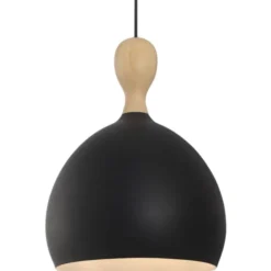 Halo Design Dueodde pendel, sort/metal, Ø30 cm