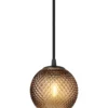 Halo Design Nobb pendel, ravfarvet, Ø12 cm