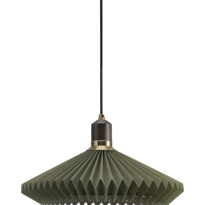 Halo Design Paris pendel, grøn, Ø40 cm