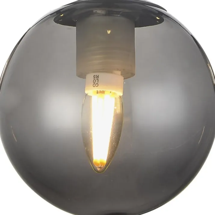 Halo Design reserveglas til Atom lamper, Ø12,5 glaskugler, røgfarvet