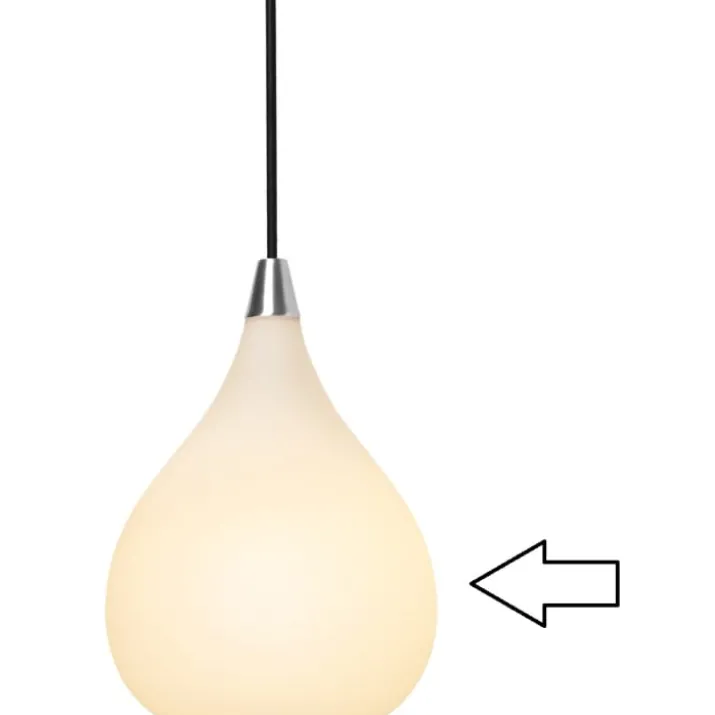 Halo Design reserveglas til Drops pendel, Ø38 cm