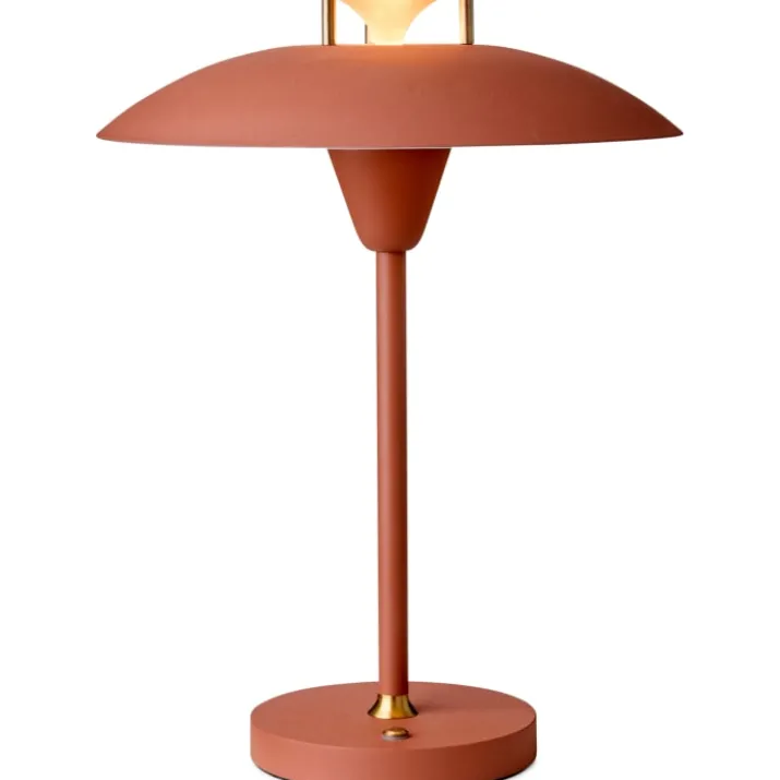 Halo Design Stepp 1-2-3 genopladelig bordlampe, orange