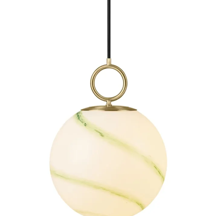 Halo Design Stockholm pendel, grøn, Ø25 cm
