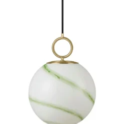 Halo Design Stockholm pendel, grøn, Ø25 cm